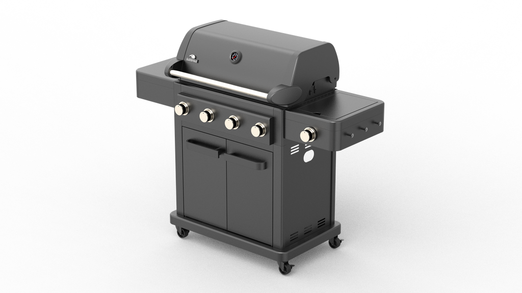 GLENEAGLE HAMMER 4 + 1 Burner Propane Gas Grill w/ Infrared Side Sear Burner | GE-3017S