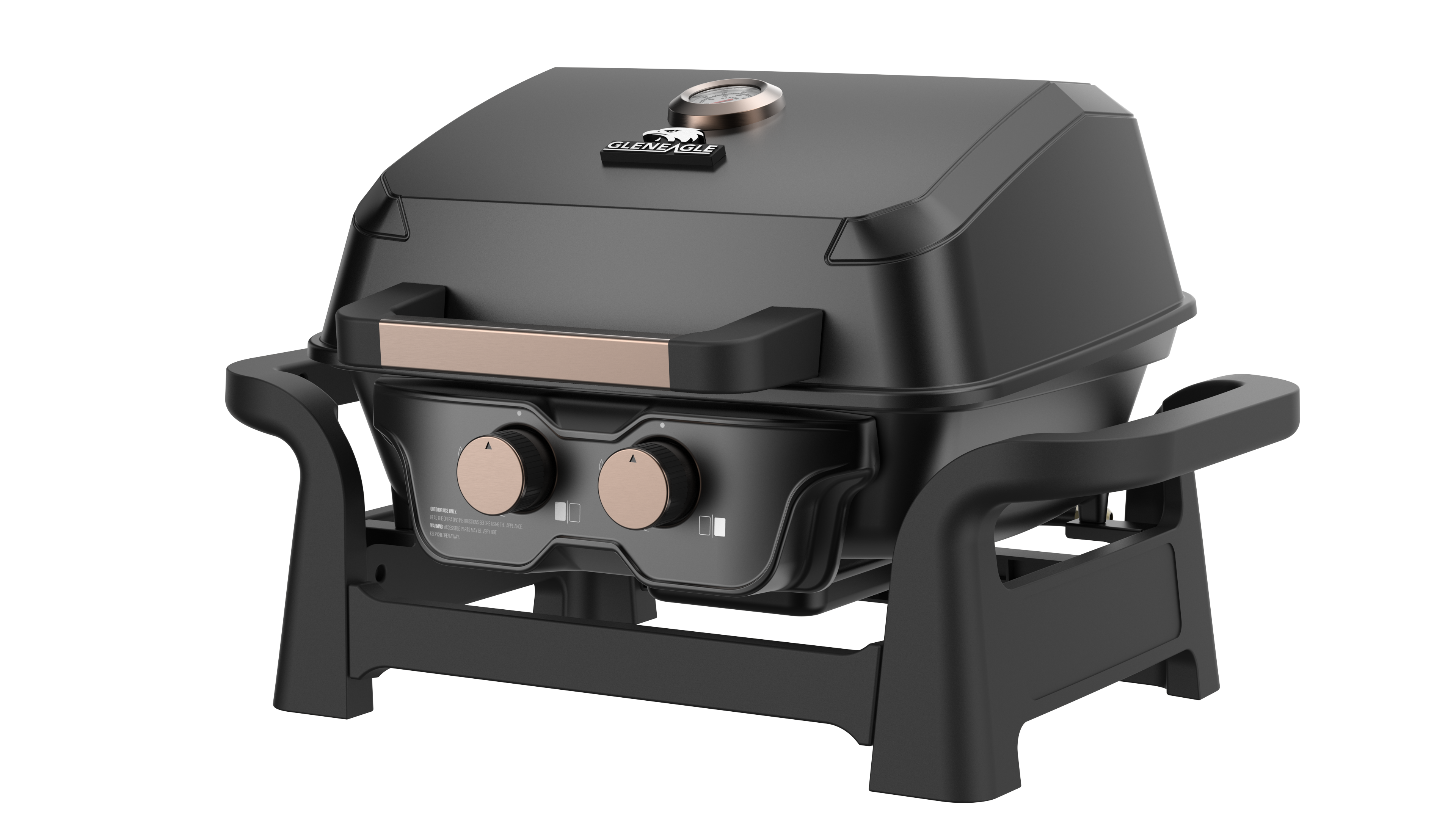 GLENEAGLE 2 Burner Table Top Propane Gas Grill | GE-265