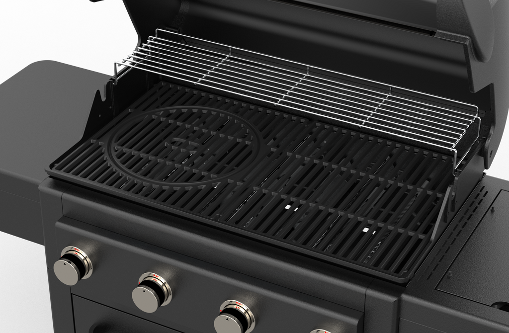 GLENEAGLE HAMMER 4 + 1 Burner Propane Gas Grill w/ Infrared Side Sear Burner | GE-3017S